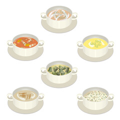 色々なスープ