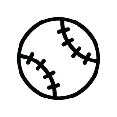 baseball for competition, american sport, sport equipment of athlete