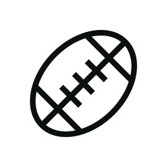 american football and american sport, rugby icon, football vetor, sport equipment for athlete