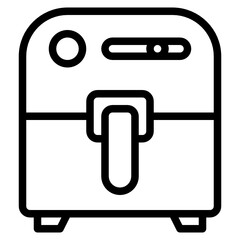 Air Fryer outline icon