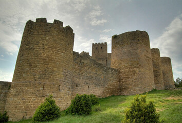 Fototapeta na wymiar Château médiéval de Loarre, Aragon, Espagne