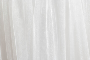 white chiffon texture background. wedding concept - obrazy, fototapety, plakaty