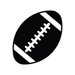 american football and american sport, rugby icon, football vetor, sport equipment for athlete