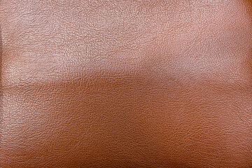 Brown leather texture background, Close up shot