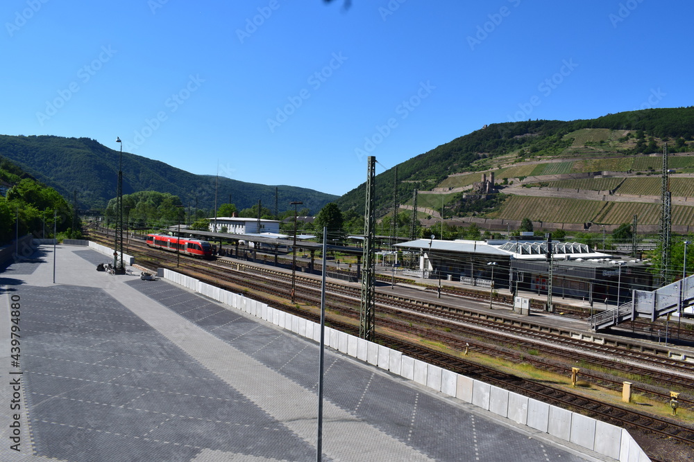 Poster bahnhof bingen