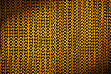 Yellow metal background, Gold steel texture 