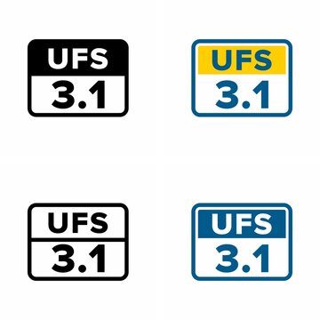 UFS 3.1 (Universal Flash Storage) symbol