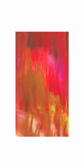 Rectangular vertical background. Abstraction. Scenic multicolored background. The work is drawn with paints by hand.