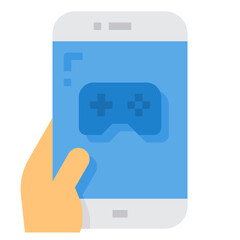 Gaming flat icon