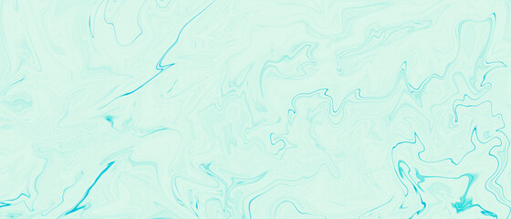 Abstract pastel green and blue color marble background