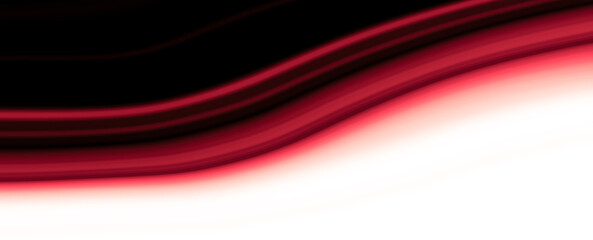 Black and white color corners divided by red and pink color waves abstract background