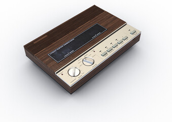 Obraz premium 80's Vintage Answering Machine