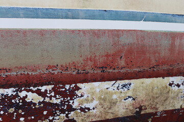 
close-up, painting, boat hull, abstract texture background