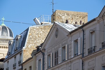 building in the town country