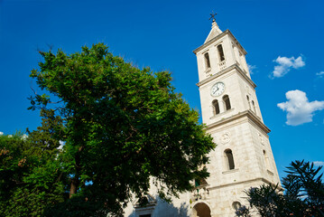Fototapeta na wymiar Church in Sibenik called Gospa van Grada, Croatia, Europe