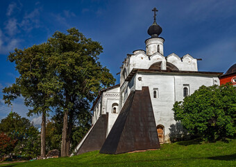 St.Serge church. Kirillo-Belozersky monastery, city of Kirillov, Russia. Year of construction - 1560