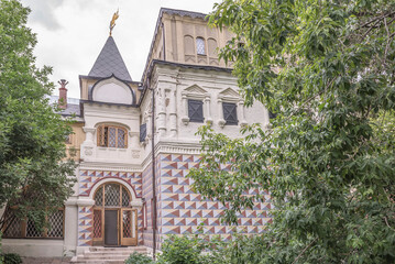 Fototapeta na wymiar House of Romanov boyars in Moscow