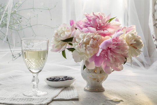 Image with peonies.