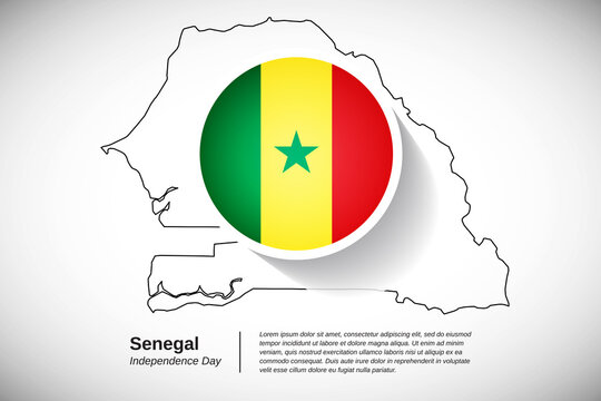 Senegal Flag Round Badge Design Stock Photo, Picture and Royalty Free  Image. Image 29580526.