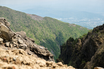 ｢トーミ断層｣ 浅間火山　ジオサイト