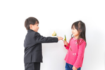 仲良しのカップル