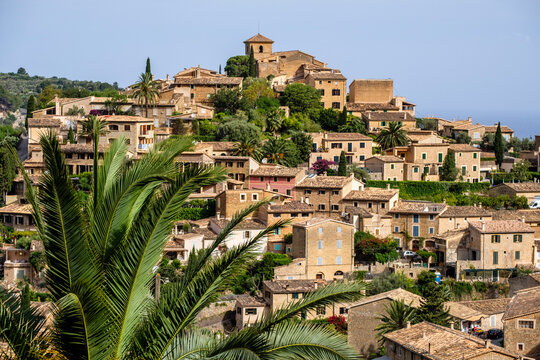 Deia village, Mallorca, Balearic Islands, Spain