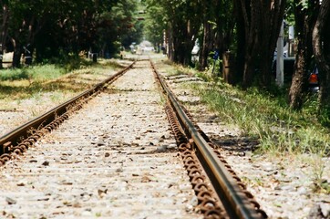 railway in the countryside