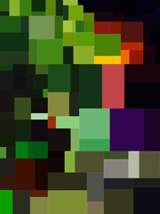 Graphical Abstract Painting Art Background Texture,Abstract Colorful Geometrical Artwork Poster,Modern Conceptual Art,Synthwave Aesthetic Vaporwave Poster Print,3D Rendering,
3D Illustration