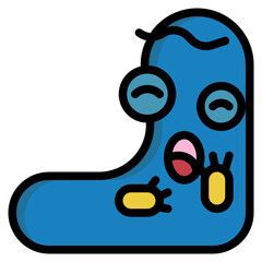 Baby sneck monster icon