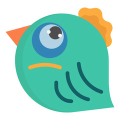 Bird monster icon