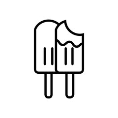 icecream line icon