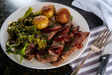 Steak and Potatoes