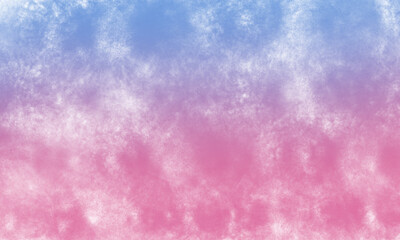 Pink and blue watercolor scribble texture. Abstract watercolor on a white background. Pink and blue abstract watercolor background.