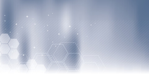 Blue vector abstract background with design of geometric shape.