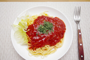 スパゲッティー・トマトソース