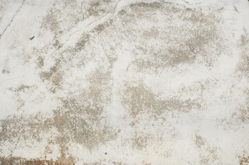 Old grunge weathered white concrete texture background