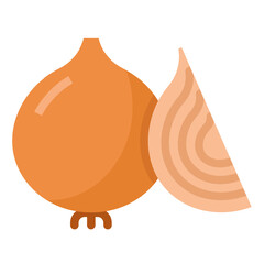 onion flat icon