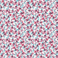 Floral seamless pattern. Illustration for fabric und textile design, wallpaper, wrapping, surface design, decoration.