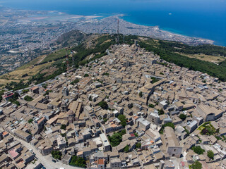 immagini aeree di erice