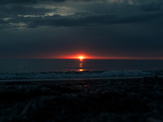 Tramonto mare