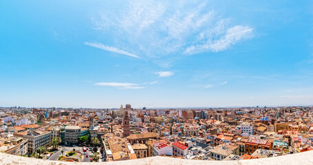 Fototapeta premium View of Valencia from above