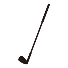 golf stick icon vector illustration design