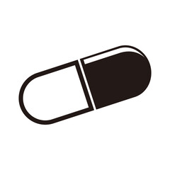 capsule icon vector design template