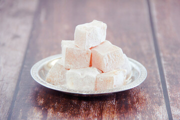 traditional oriental sweetness turkish lukum