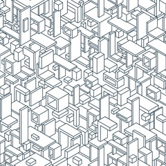 seamless abstract architectural background
