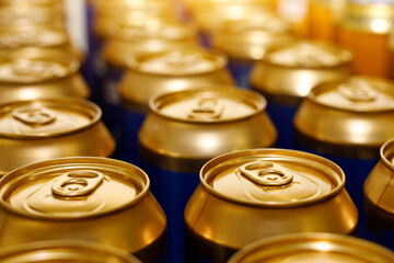 A lot of Iron Drink Cans Lids.