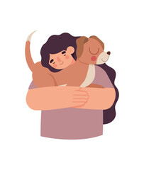 beautiful woman illustration