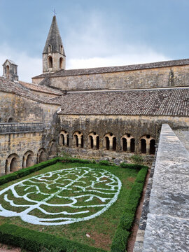 Abbey in Thoronet, South of France