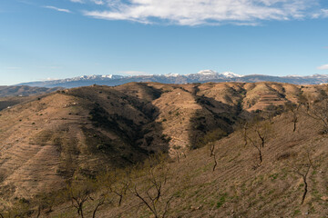 mountainous landscape in southern Spain