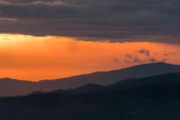mountainous landscape in southern Spain